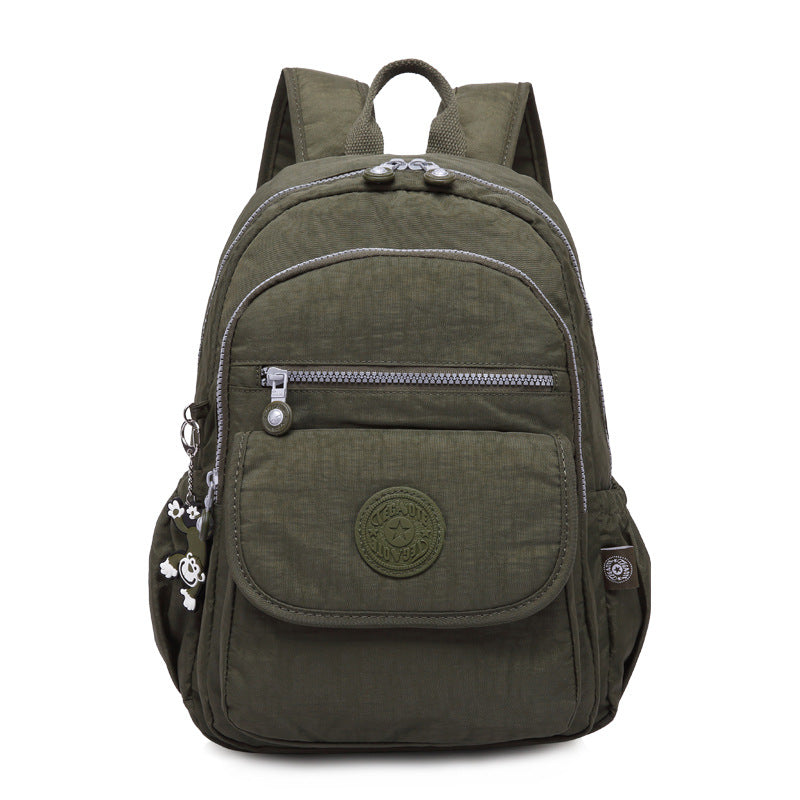Tigao Special Trendy Versatile Lightweight Casual Nylon Washed Backpack Travel Outdoor Men's and Women's Backpack Wholesale