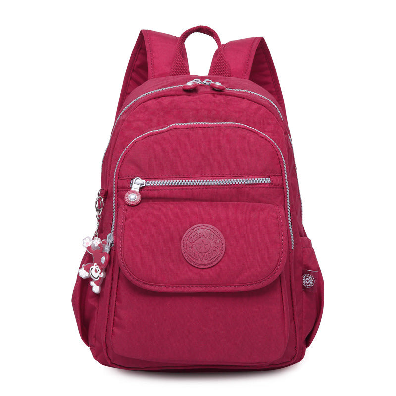 Tigao Special Trendy Versatile Lightweight Casual Nylon Washed Backpack Travel Outdoor Men's and Women's Backpack Wholesale