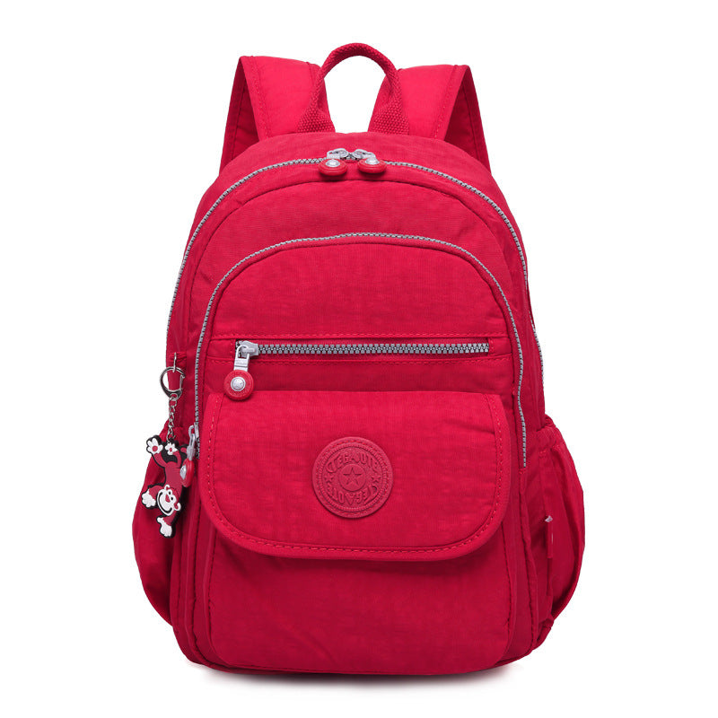 Tigao Special Trendy Versatile Lightweight Casual Nylon Washed Backpack Travel Outdoor Men's and Women's Backpack Wholesale