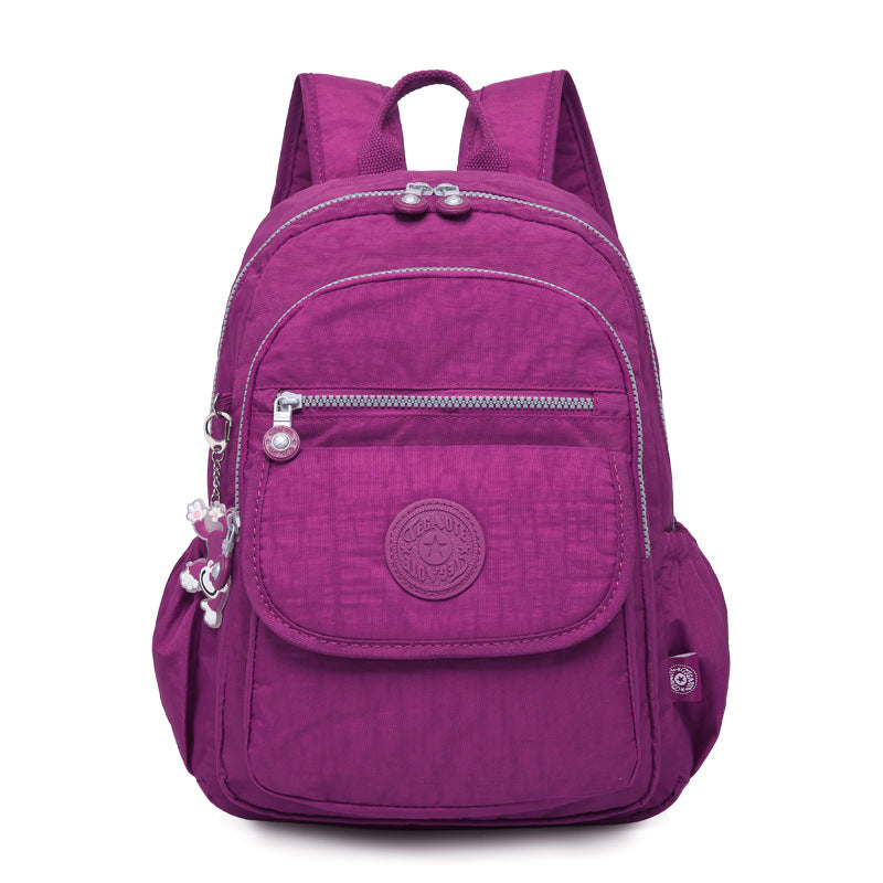 Tigao Special Trendy Versatile Lightweight Casual Nylon Washed Backpack Travel Outdoor Men's and Women's Backpack Wholesale