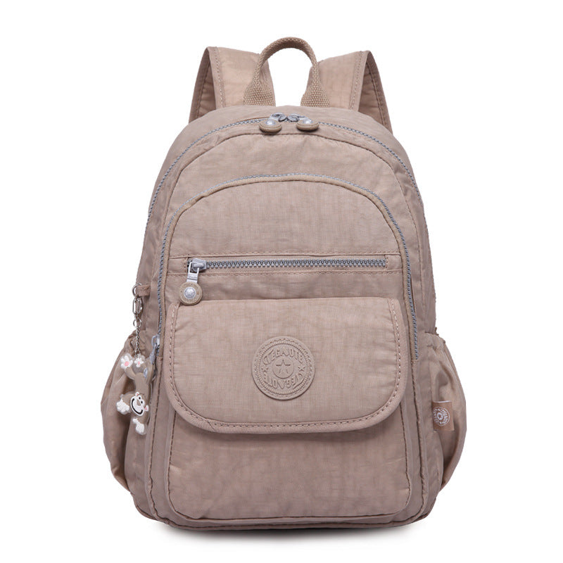Tigao Special Trendy Versatile Lightweight Casual Nylon Washed Backpack Travel Outdoor Men's and Women's Backpack Wholesale