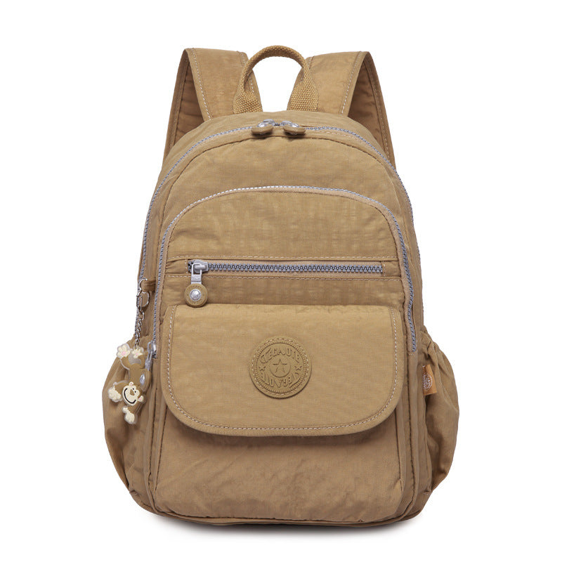 Tigao Special Trendy Versatile Lightweight Casual Nylon Washed Backpack Travel Outdoor Men's and Women's Backpack Wholesale