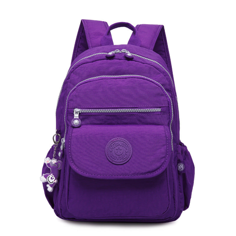 Tigao Special Trendy Versatile Lightweight Casual Nylon Washed Backpack Travel Outdoor Men's and Women's Backpack Wholesale