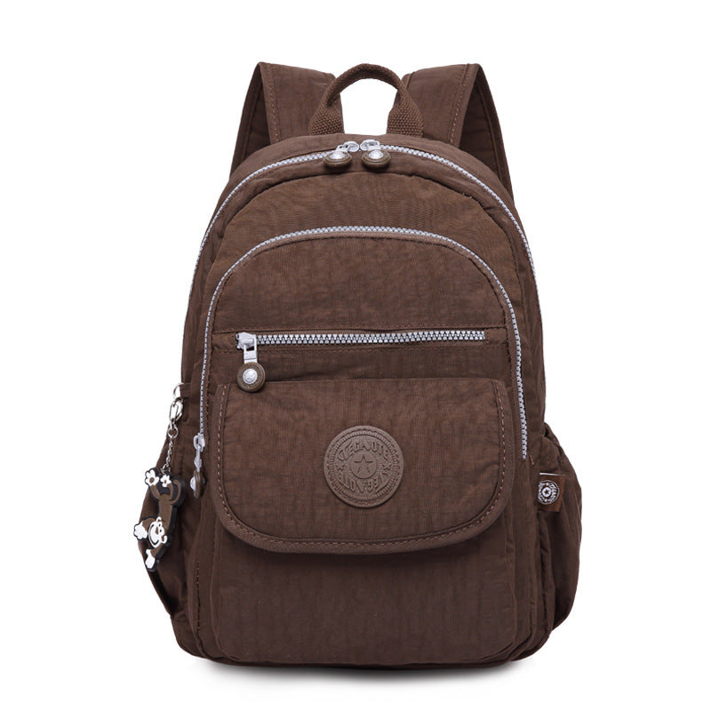 Tigao Special Trendy Versatile Lightweight Casual Nylon Washed Backpack Travel Outdoor Men's and Women's Backpack Wholesale